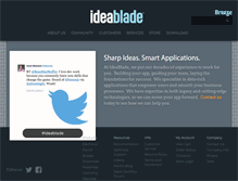 Tablet Screenshot of ideablade.com